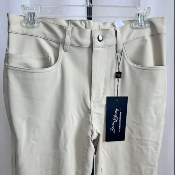 Athletic Fit Stretch Tech Chino - Mid Khaki - Picture 1 of 6